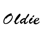 Oldie   Font Image