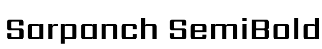 Sarpanch SemiBold