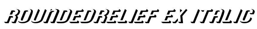 RoundedRelief Ex Italic