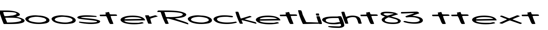 BoosterRocketLight83 ttext