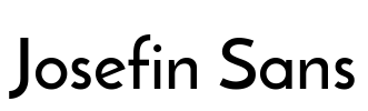 Josefin Sans