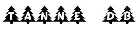 Tanne DB Font Image
