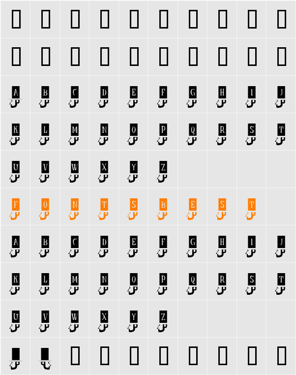 KR Honest Abe Character Map