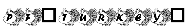 pf_turkey2 Font Image