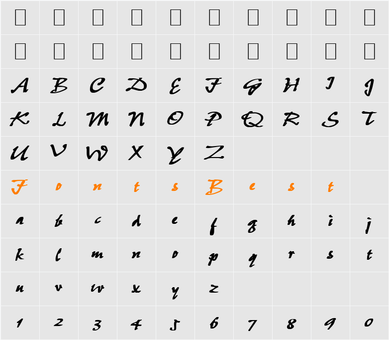 Suicidal 3 Character Map