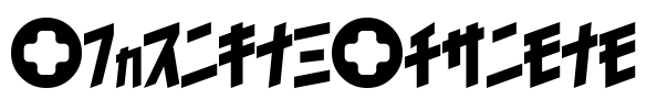 I2trigunMaximum Font Image