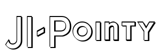 JI-Pointy Font Image