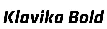Klavika Bold