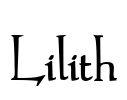 Lilith Font Image
