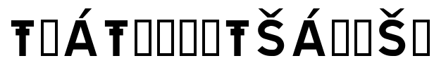 TRATEXVITSAMISK Font Image