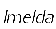 Imelda Font Image