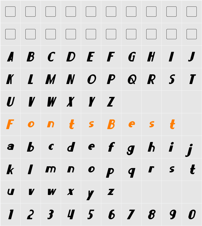 Lorre Character Map