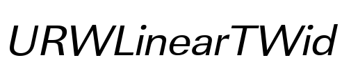 URWLinearTWid