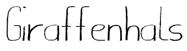 Giraffenhals