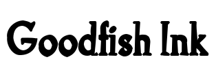 Goodfish Ink Font Image