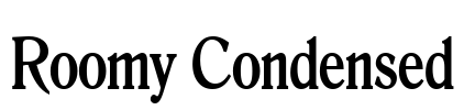 Roomy Condensed