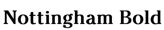 Nottingham Bold