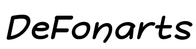 DeFonarts Font Image