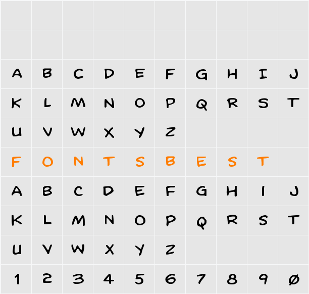 Domino Mask Expanded Character Map