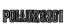 POLLUX9201 Font Image