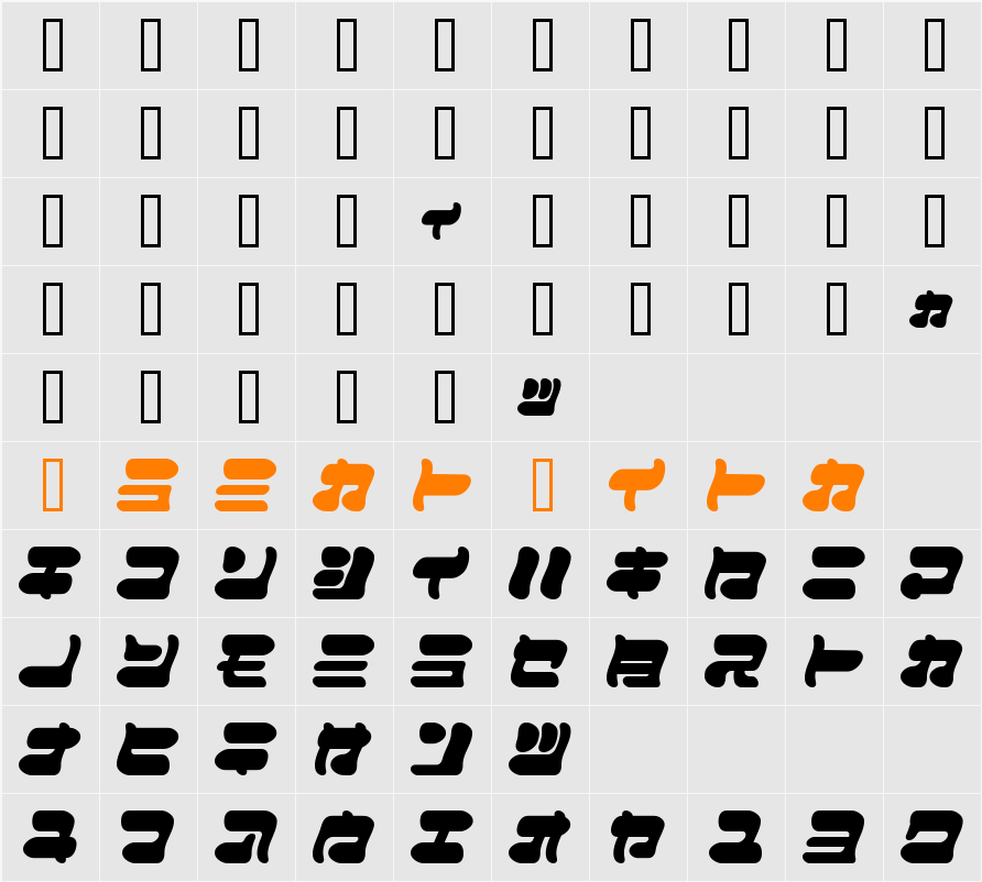 I2FuwafuwaFururu Character Map