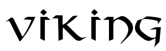 Viking Font Image