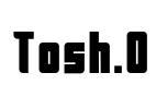 Tosh.0 Font Image