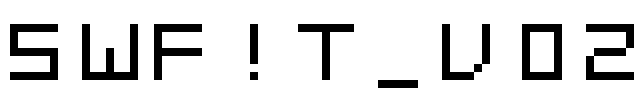 SWF!T_v02 Font Image