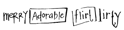 MA Flirty Font Image