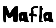 Mafla Font Image
