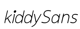 kiddySans Font Image