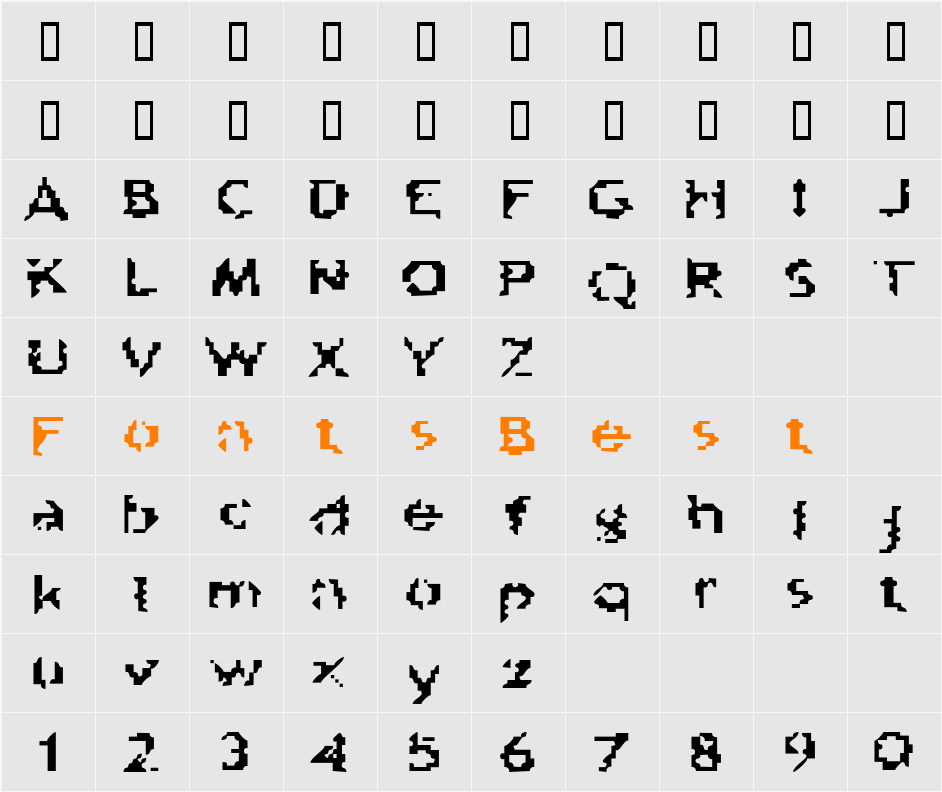 JI-Pinyin Character Map