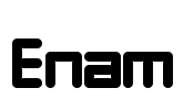 Enam Font Image