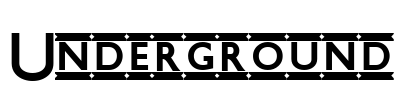 Underground Font Image