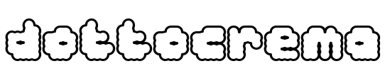 dottocrema Font Image
