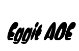 Eggit AOE Font Image