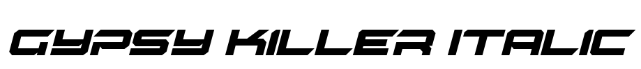 Gypsy Killer Italic