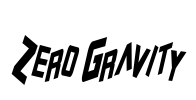 Zero Gravity Font Image