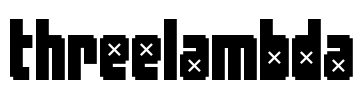 threelambda Font Image