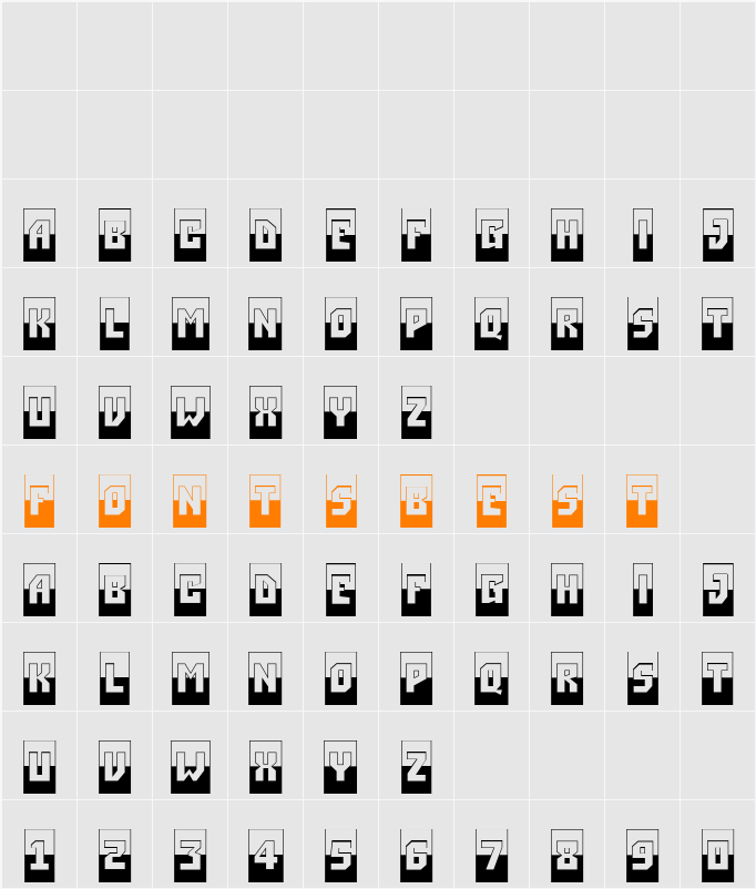 a_SimplerCmB&W Character Map