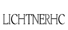 LichtnerHC Font Image