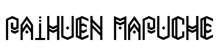 Paihuen Mapuche Font Image