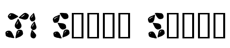 JI Shiny Seeds Font Image