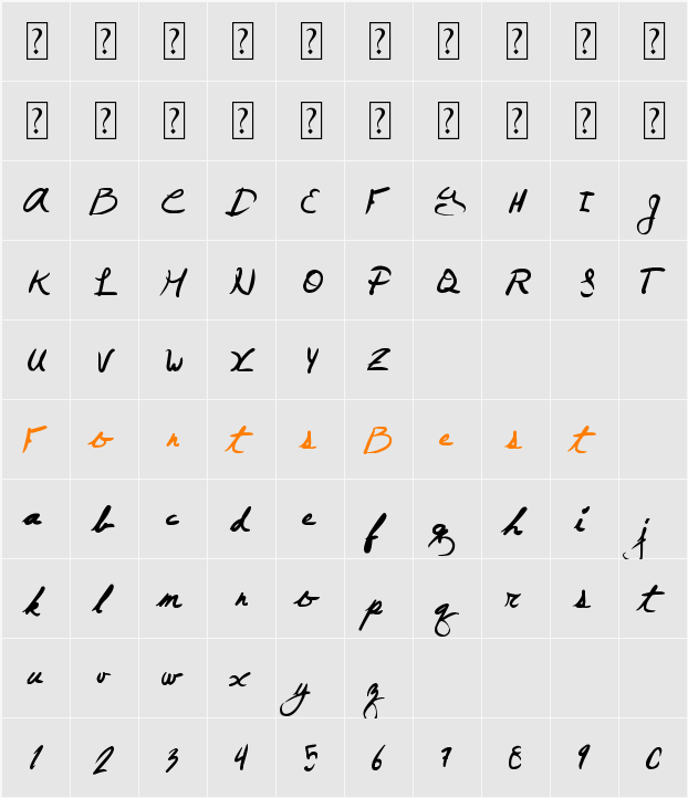 June Day Character Map