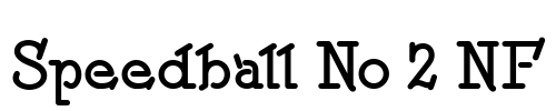 Speedball No 2 NF