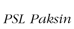 PSL Paksin Font Image