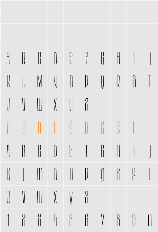 Hektor Light Character Map