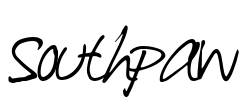 Southpaw Font Image