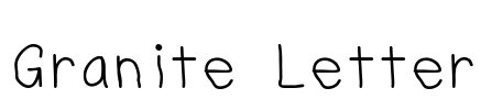 Granite Letter