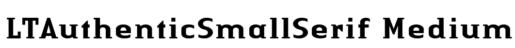LTAuthenticSmallSerif Medium